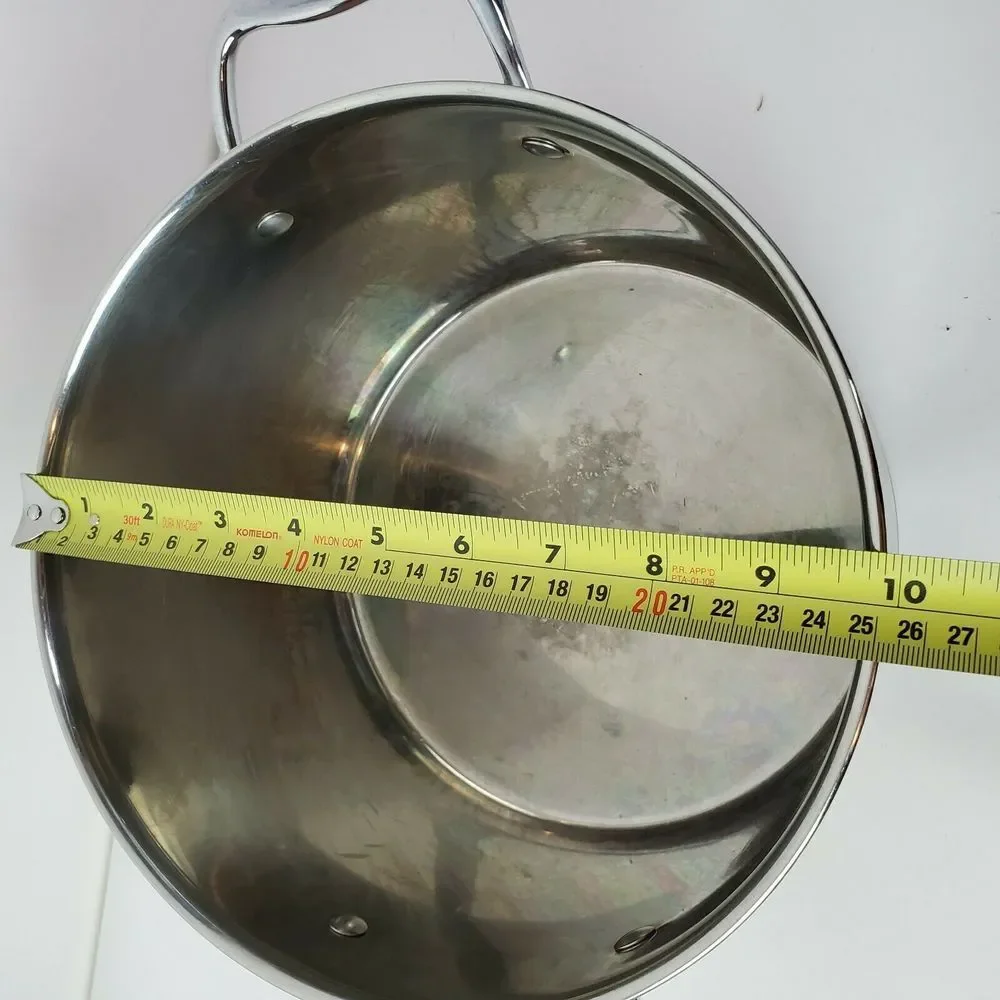 David‎ Burke Gourmet Pro 8qt Stainless Steel Stockpot No Lid